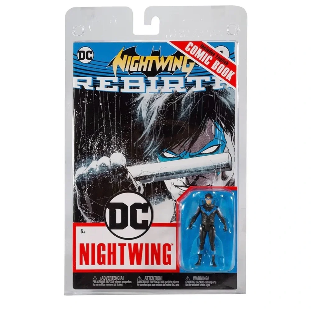 NWT Nightwing Rebirth Comic Book with Figure - Picture 6 of 8